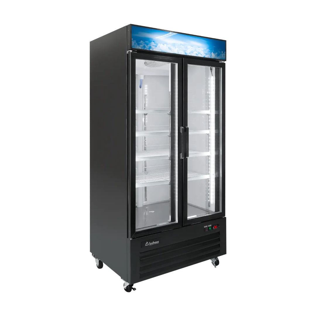 Refrigerador comercial 2 puertas de cristal de 950L Drago RVC-1PC-950