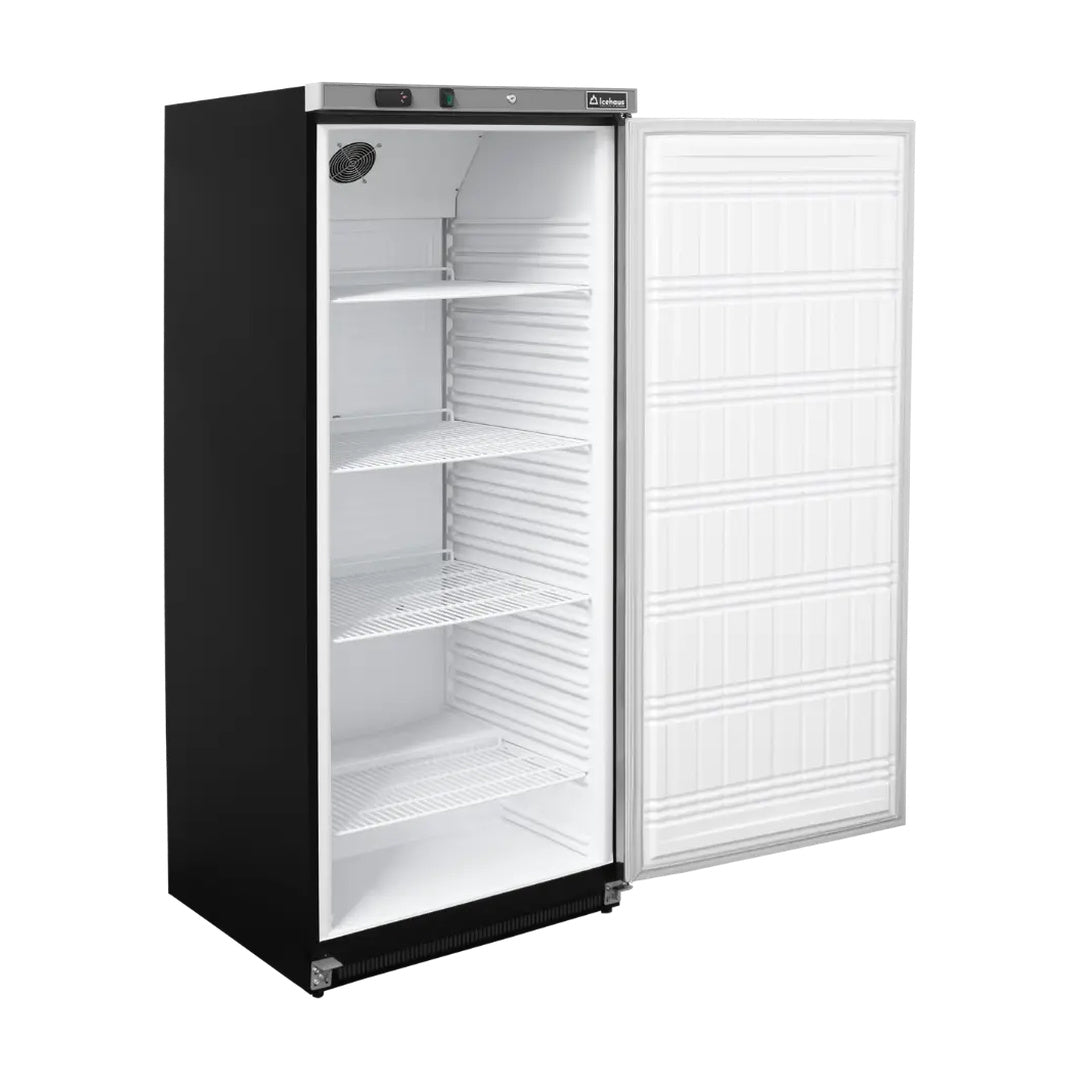 Refrigerador vertical 1 puerta sólida en acero inoxidable 12.6 pies Icehaus RVI-400