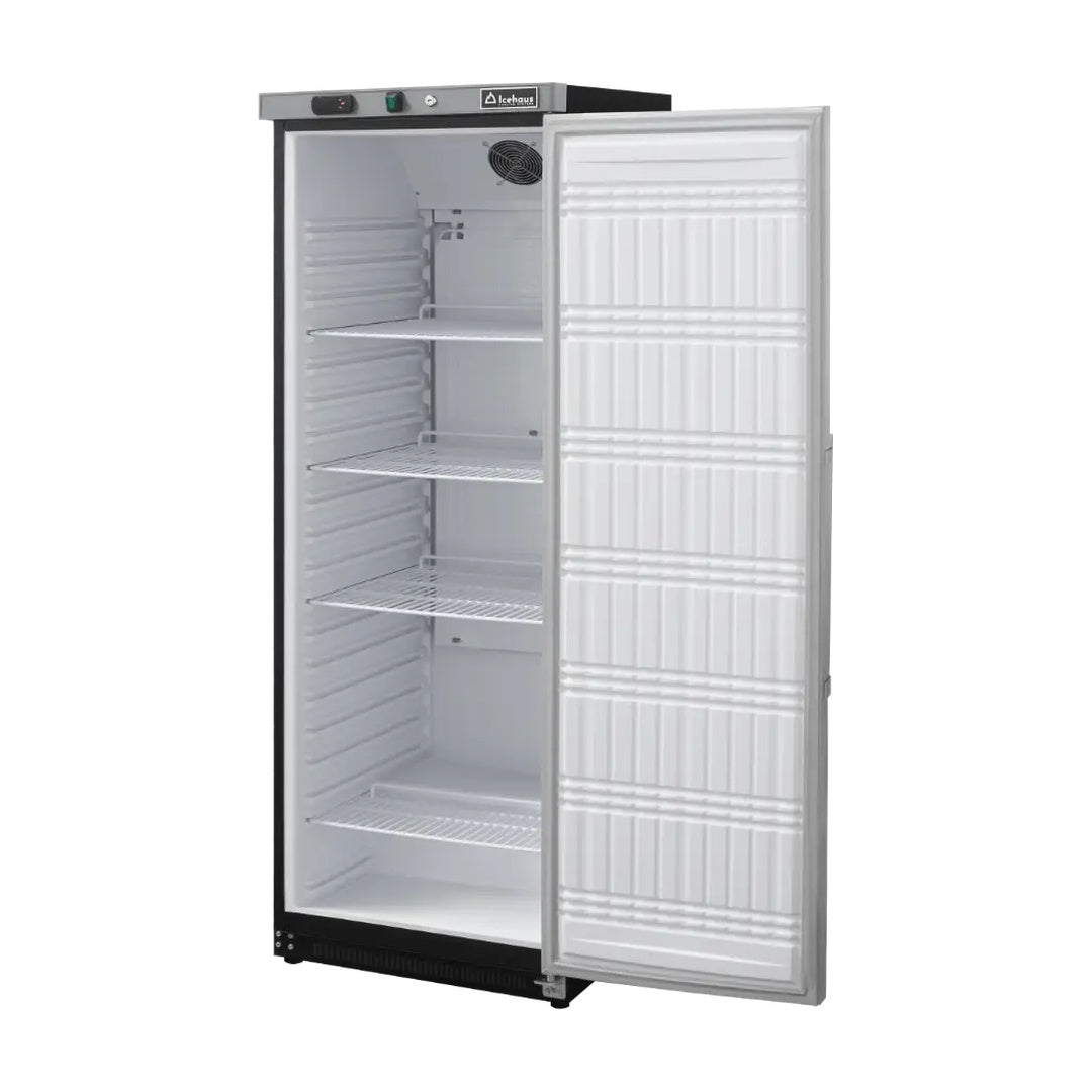 Refrigerador vertical 1 puerta sólida en acero inoxidable 19 pies Icehaus RVI-600
