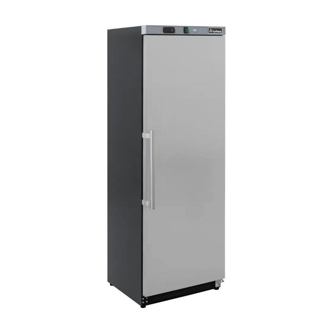 Refrigerador vertical 1 puerta sólida en acero inoxidable 19 pies Icehaus RVI-600