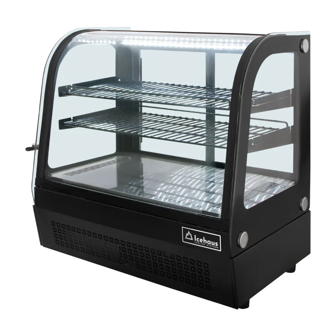 Vitrina sobremostrador refrigerada curva 82.7L Icehaus VS-68-C