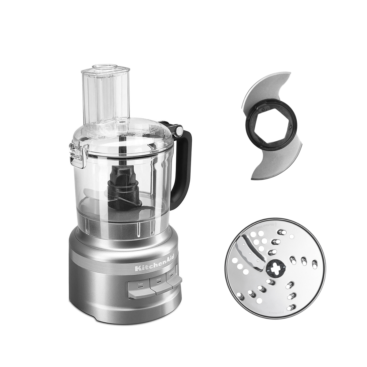 Procesador de Alimentos 7 Tazas Contour Silver KitchenAid KFP0719LCU