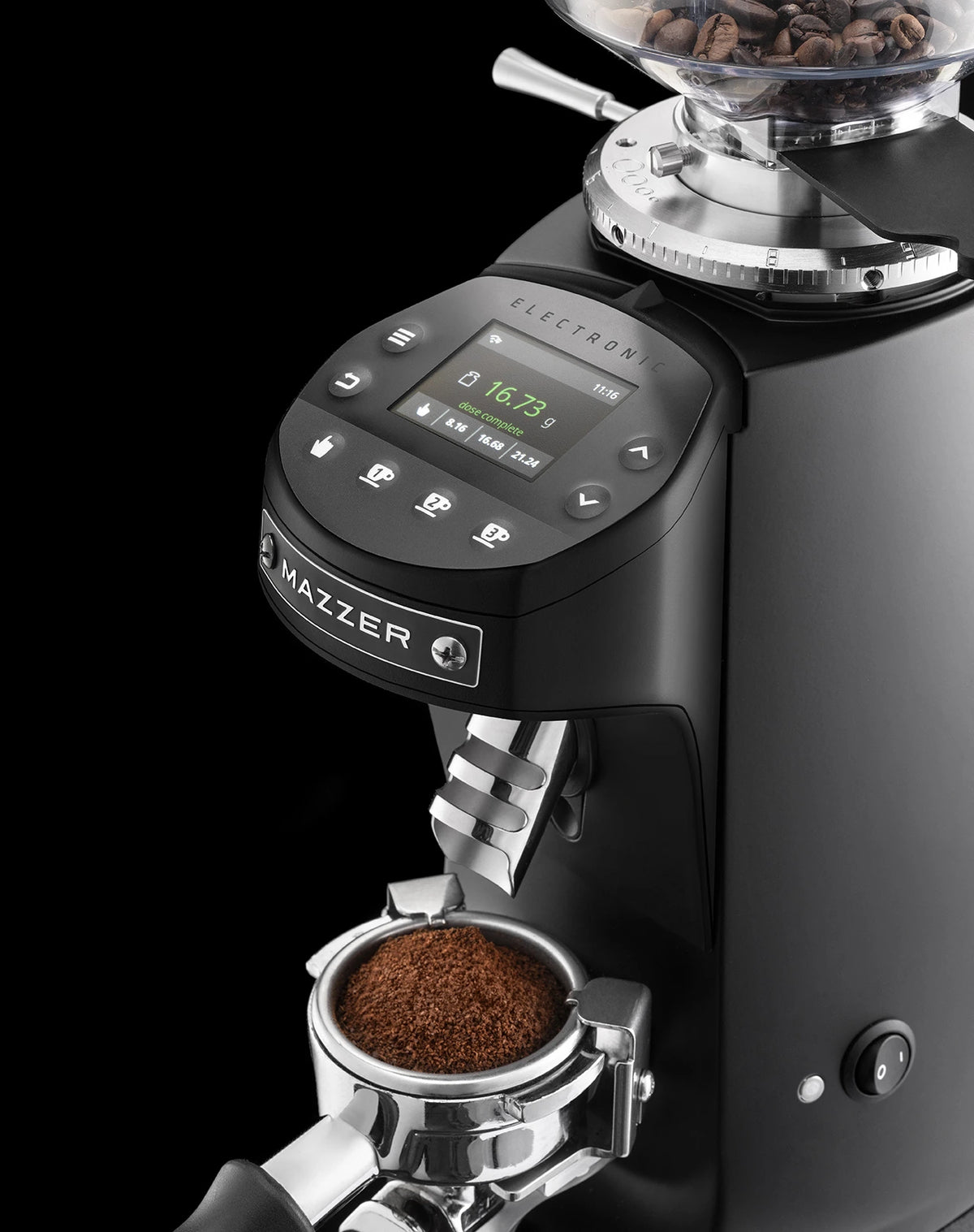 Molino de café por peso con muelas planas de 64 mm para dosificación precisa Mazzer MINI G