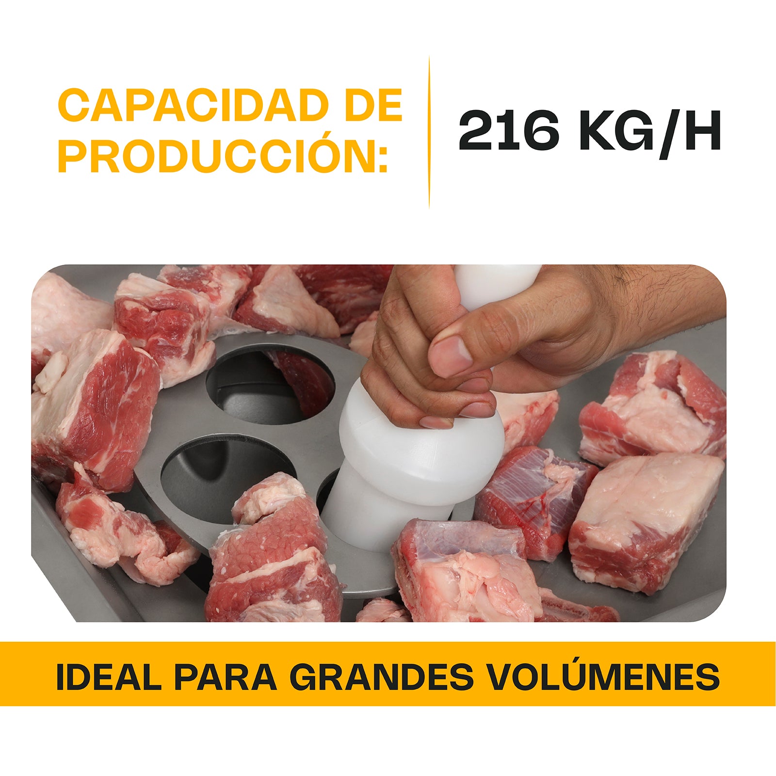 Molino Embutidor 2 Hp Rhino MOLEM-22M2