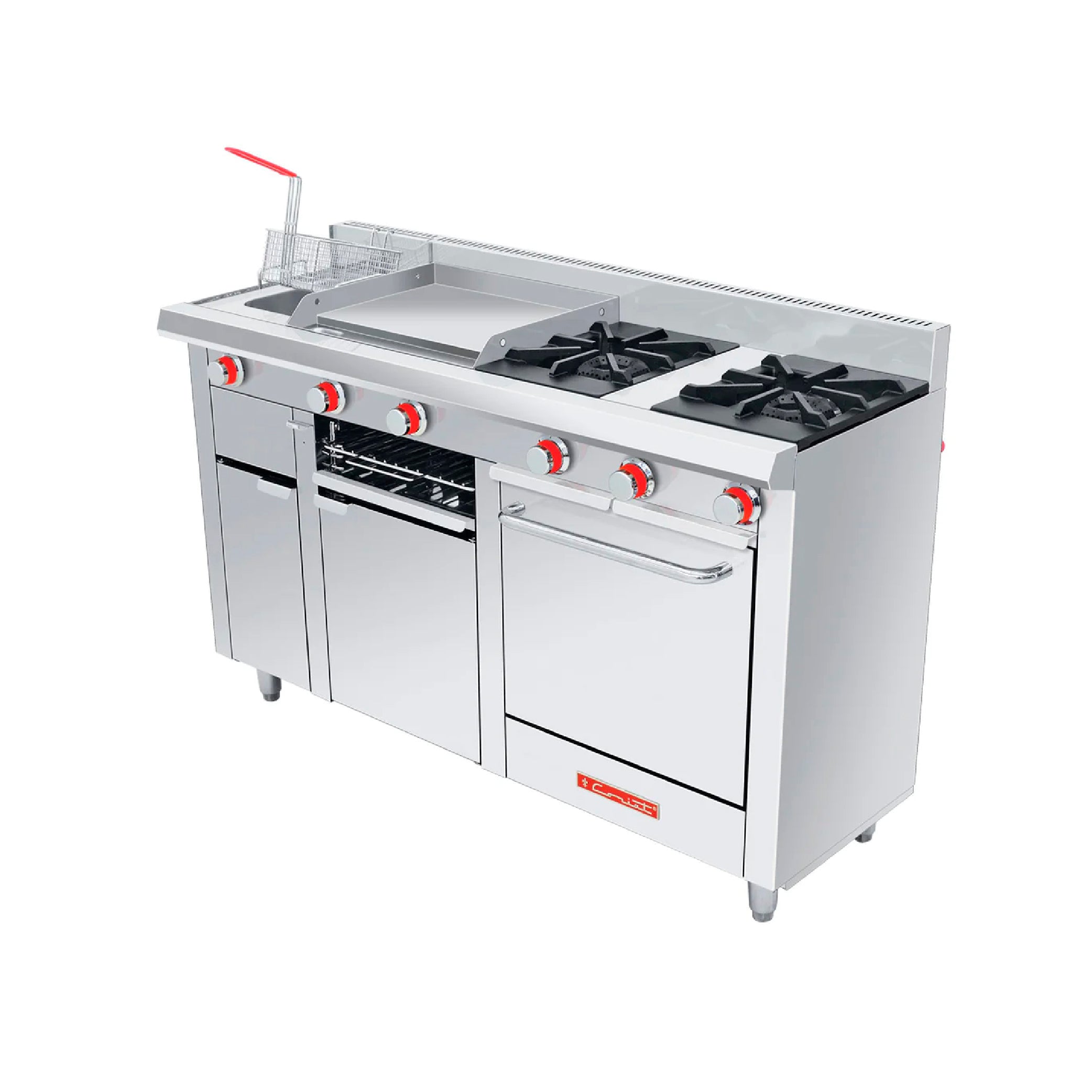 Estufa a gas Coriat modelo Multichef de piso Petit