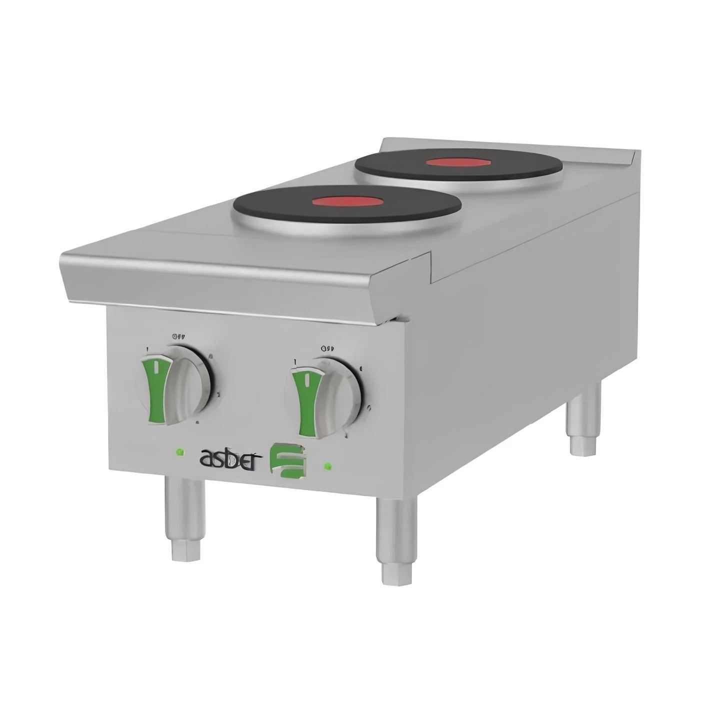 Parrilla Eléctrica Asber Emerald Line AEHP E 2 12 EM