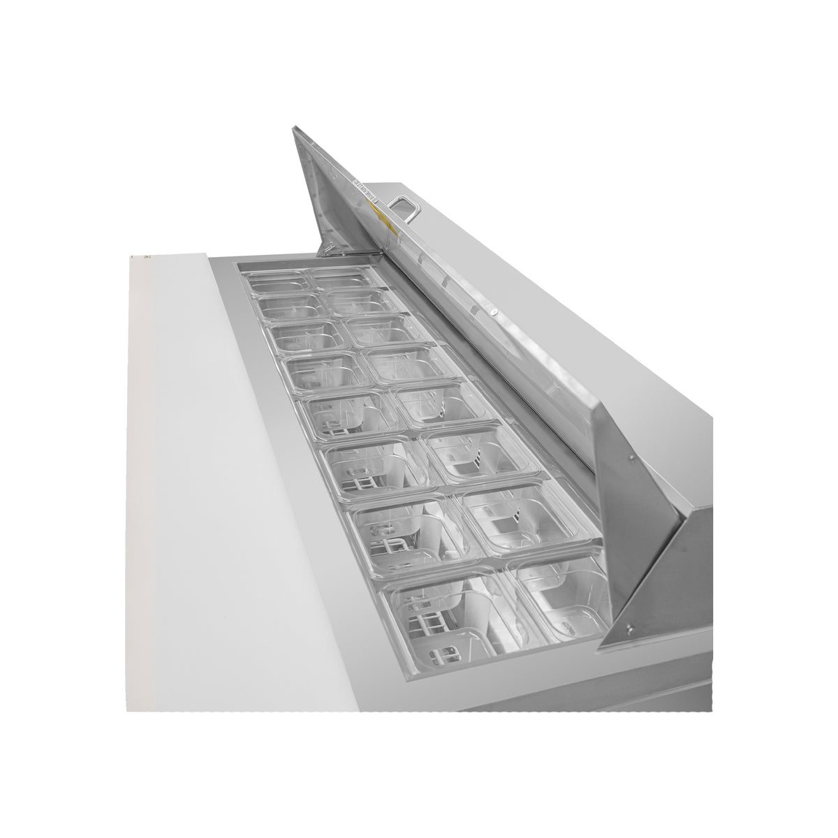 Mesa Refrigerada de Preparación en Acero Inoxidable 15.2 pies Rhino MERSAL-60