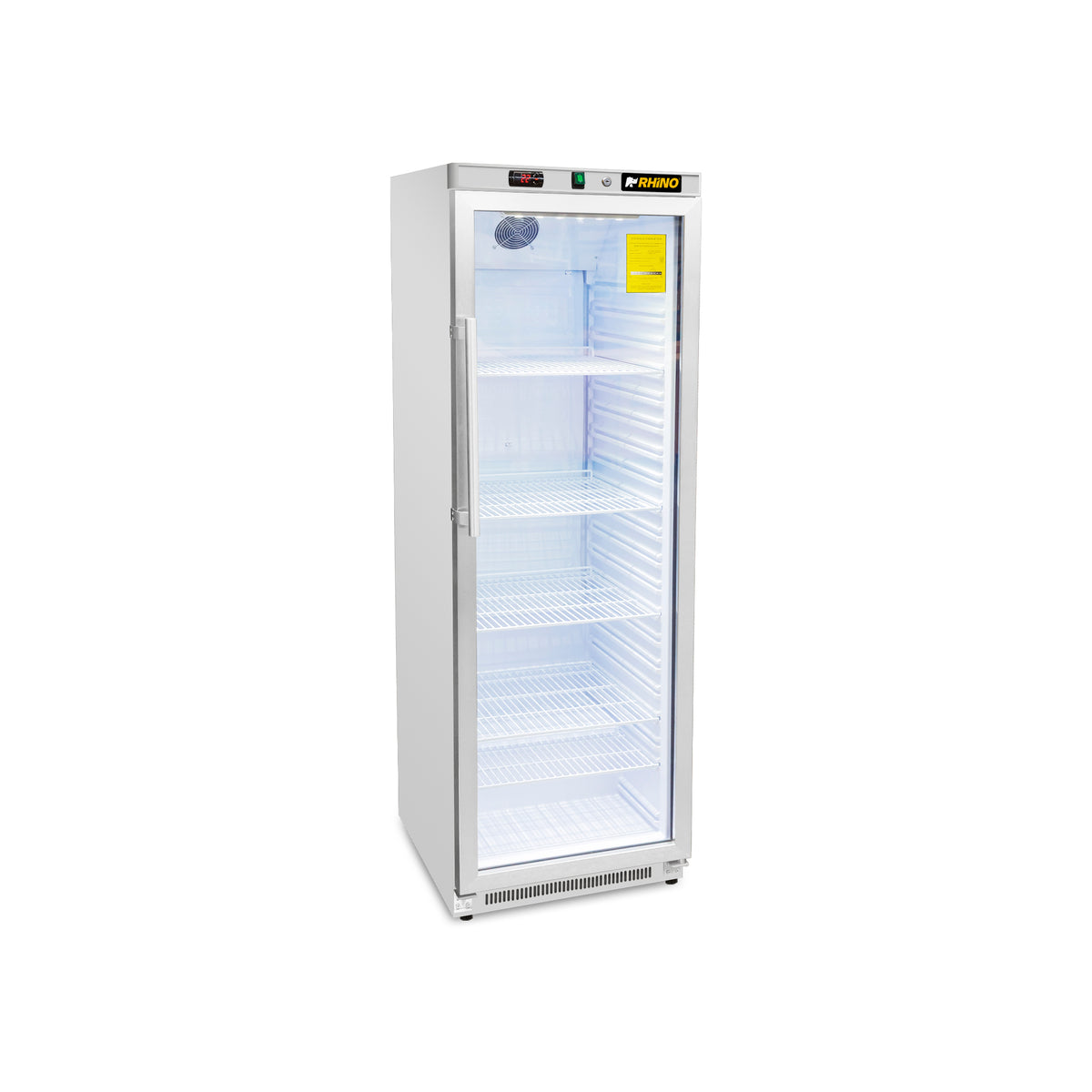 Refrigerador vertical de cristal Rhino REVEAB-13C