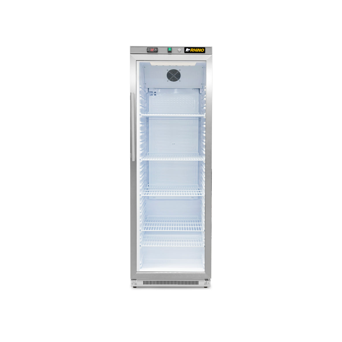 Refrigerador vertical de cristal Rhino REVEAB-13C