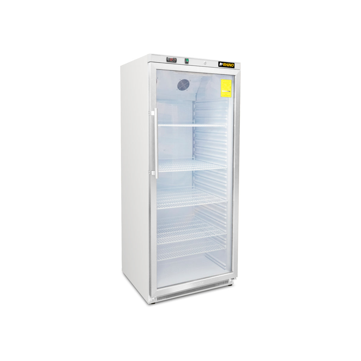 Refrigerador vertical 20 pies con cristal RHINO REVEAB-19C