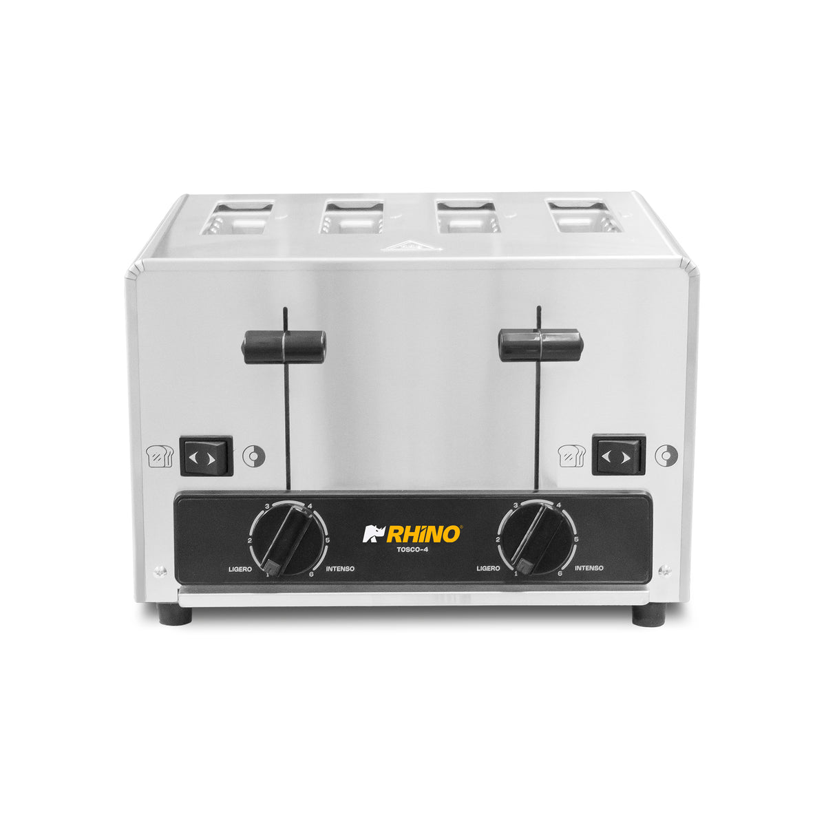 Tostador Comercial de Pan 4 Rebanadas Rhino TOSCO-4