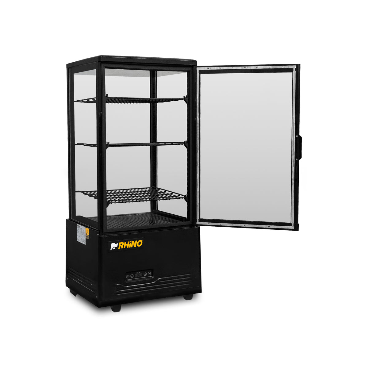 Vitrina Refrigerada Vertical Panorámica de 80 Lt Rhino VIVEPA-3