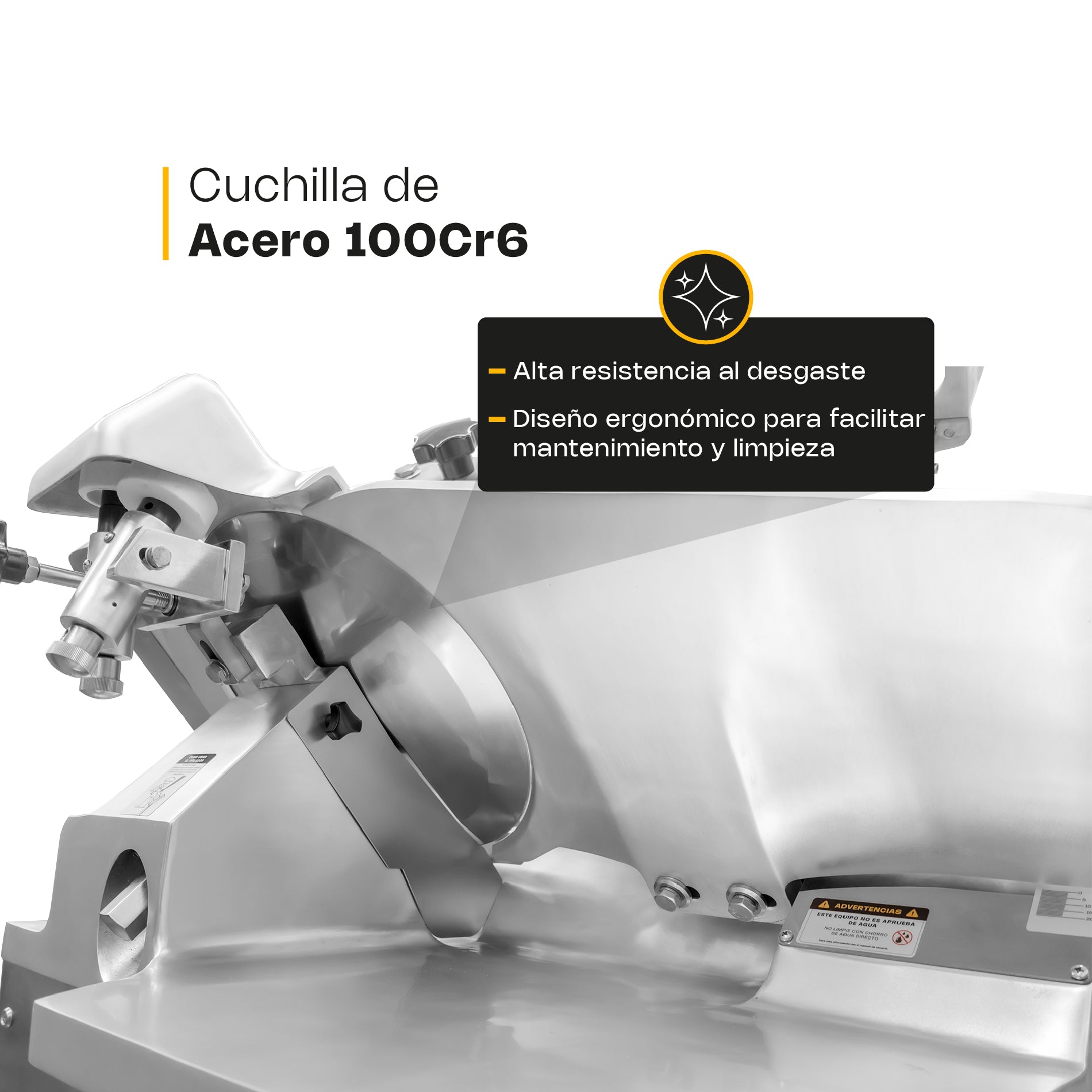 Rebanadora Automática de Carne 363 mm Rhino REBAC-363
