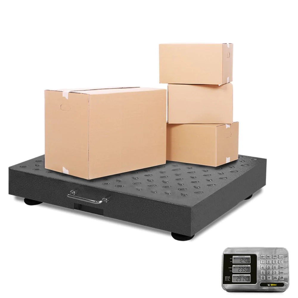 Básculas De Plataforma Rhino Bapic-300 Acero Al Carbono 300 Kg