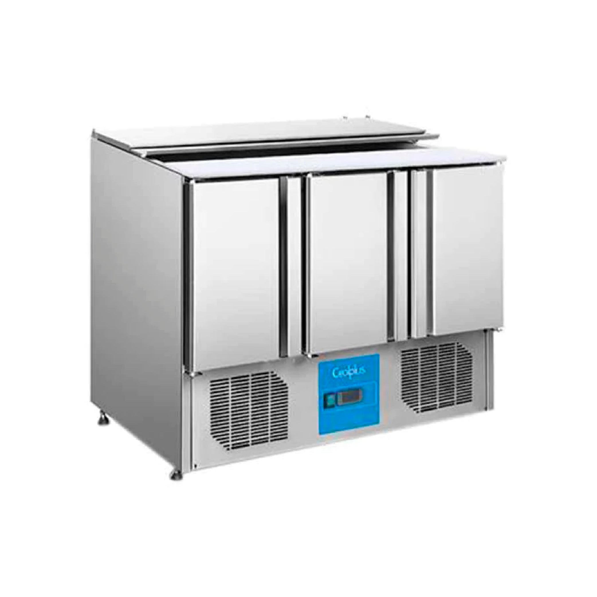 Barra fría para ensaladas de 3 puertas Migsa Modelo S903
