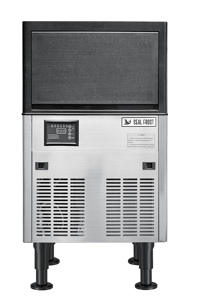 Máquina de hielo en cubo, bajo mostrador Seal Frost SF-129S, 55 kg en 24 hr.