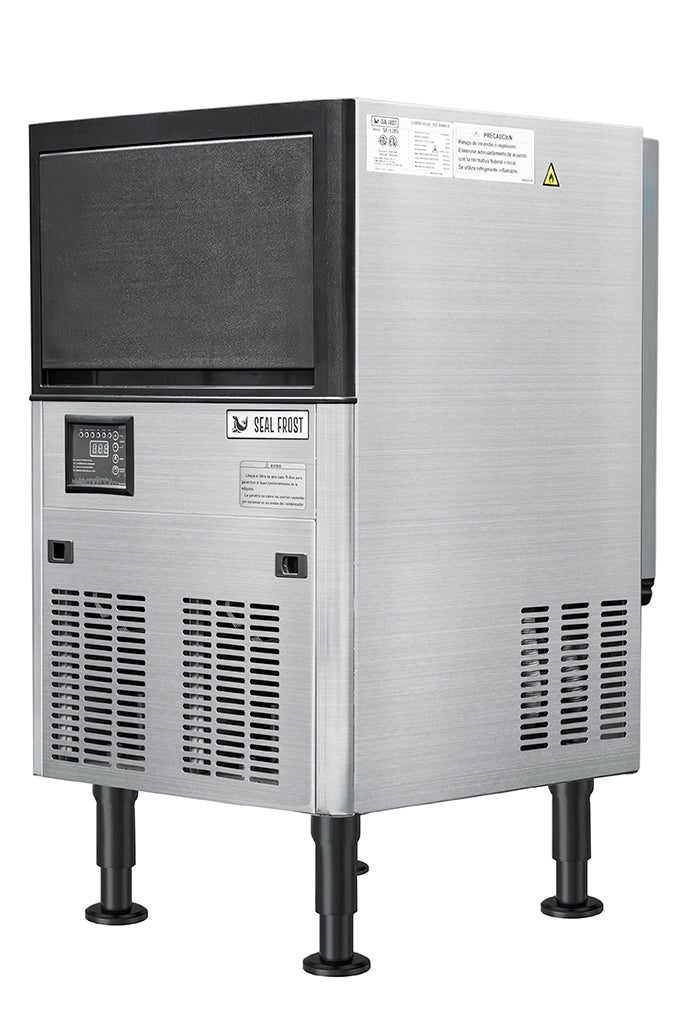 Máquina de hielo en cubo, bajo mostrador Seal Frost SF-129S, 55 kg en 24 hr.