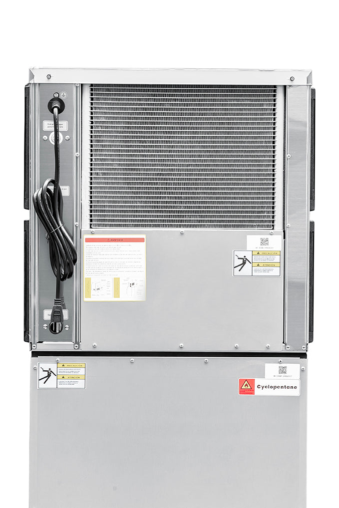 Máquina de hielo en cubo, dispensadora, Seal Frost SF-350D 160 kg en 24 hrs.