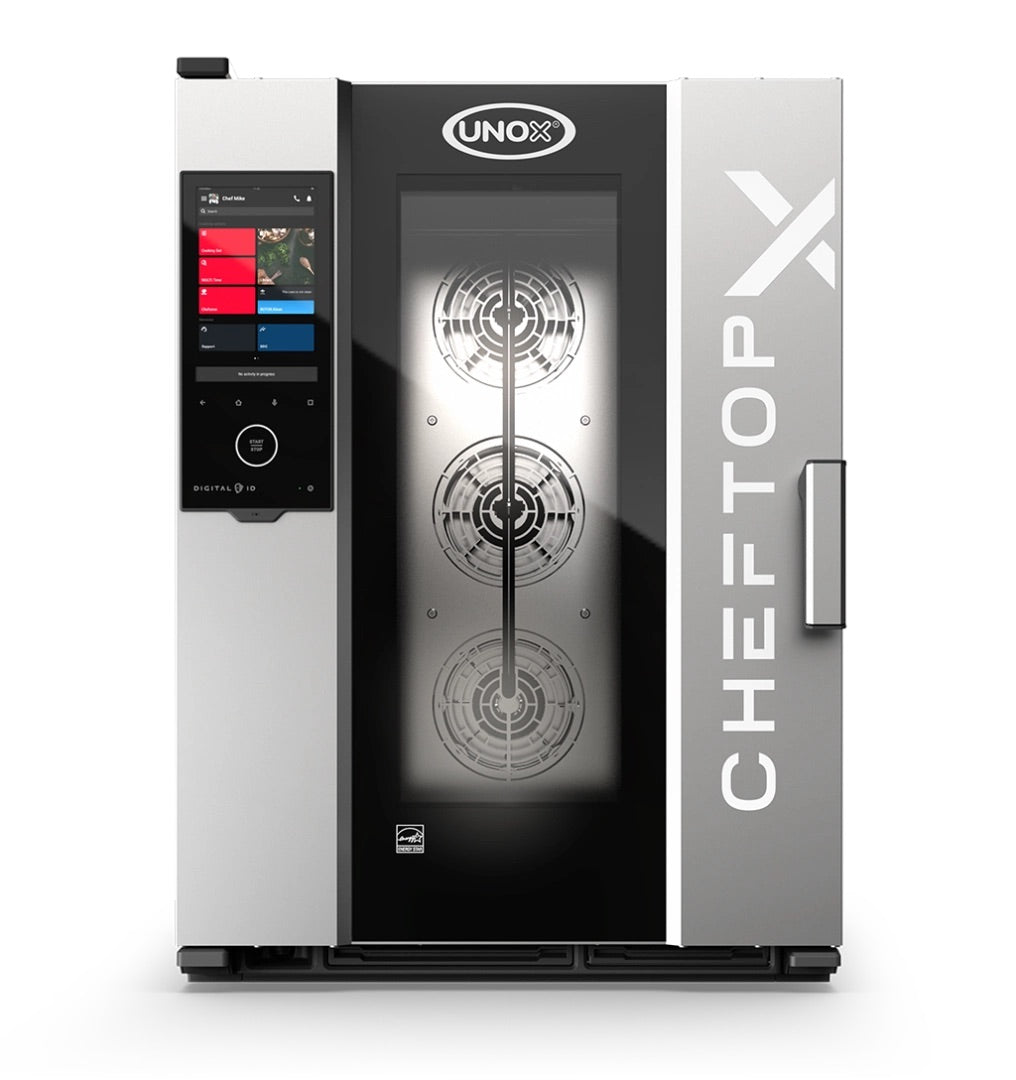 Horno mixto UNOX CHEFTOP-X de sobremesa eléctrico. Modelo XEDA-1011-EXRS-CM