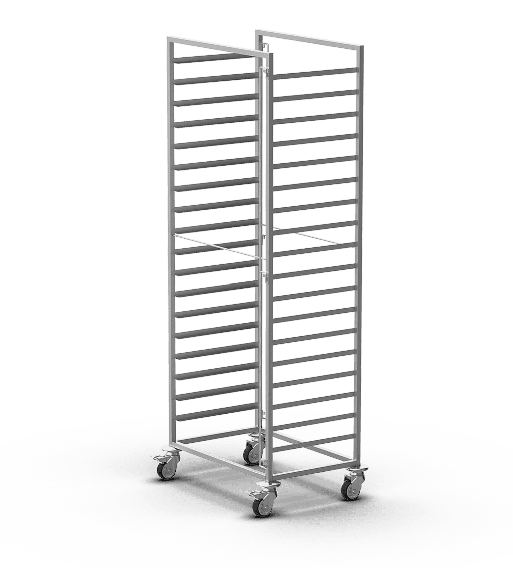Carro portabandejas 726 x 495 x 1700mm Unox XTB0005