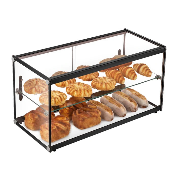 Vitrina exhibidora neutra cristal recto de 90 litros Migsa ZW-90