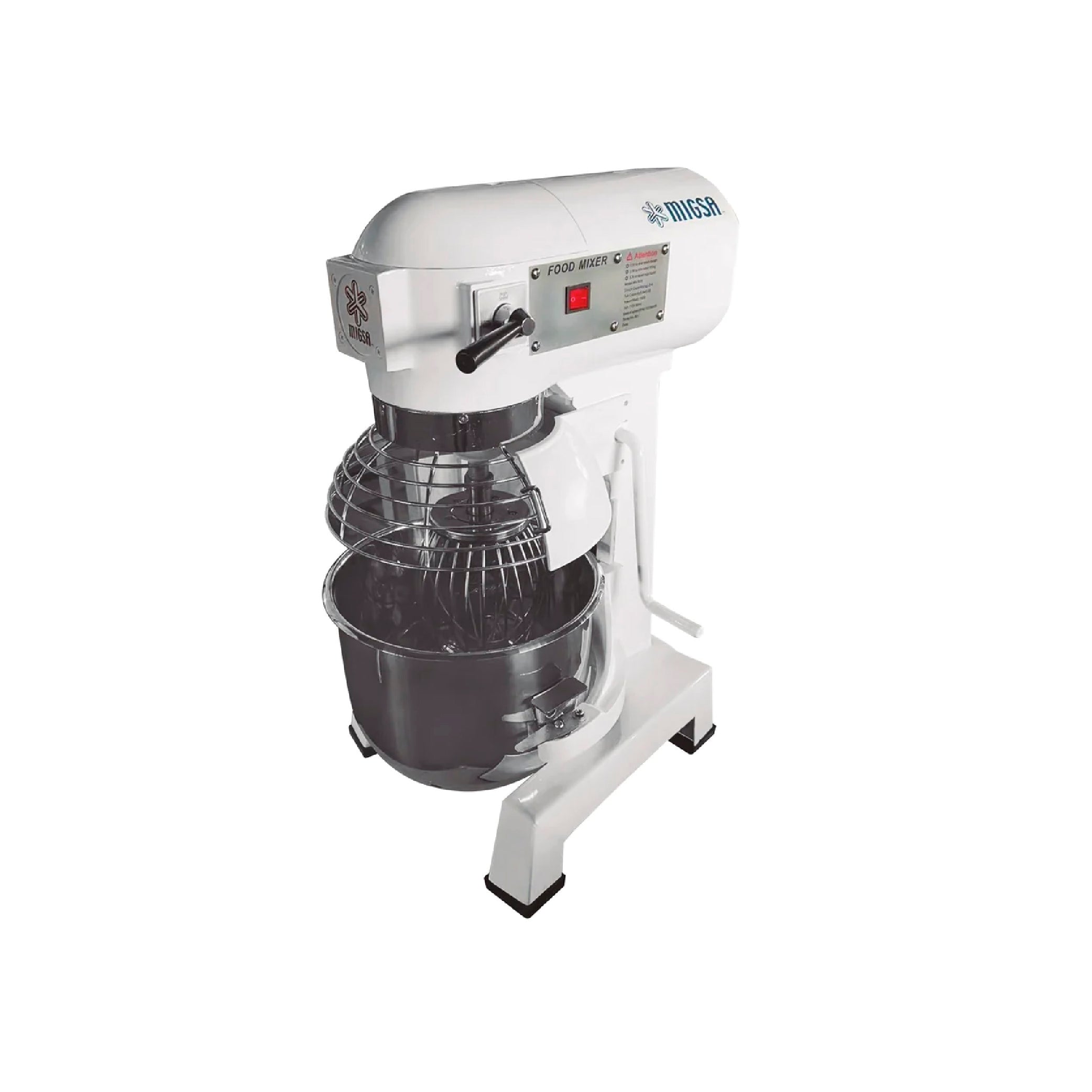 Batidora comercial planetaria con tazón de 15 litros Migsa Modelo B15