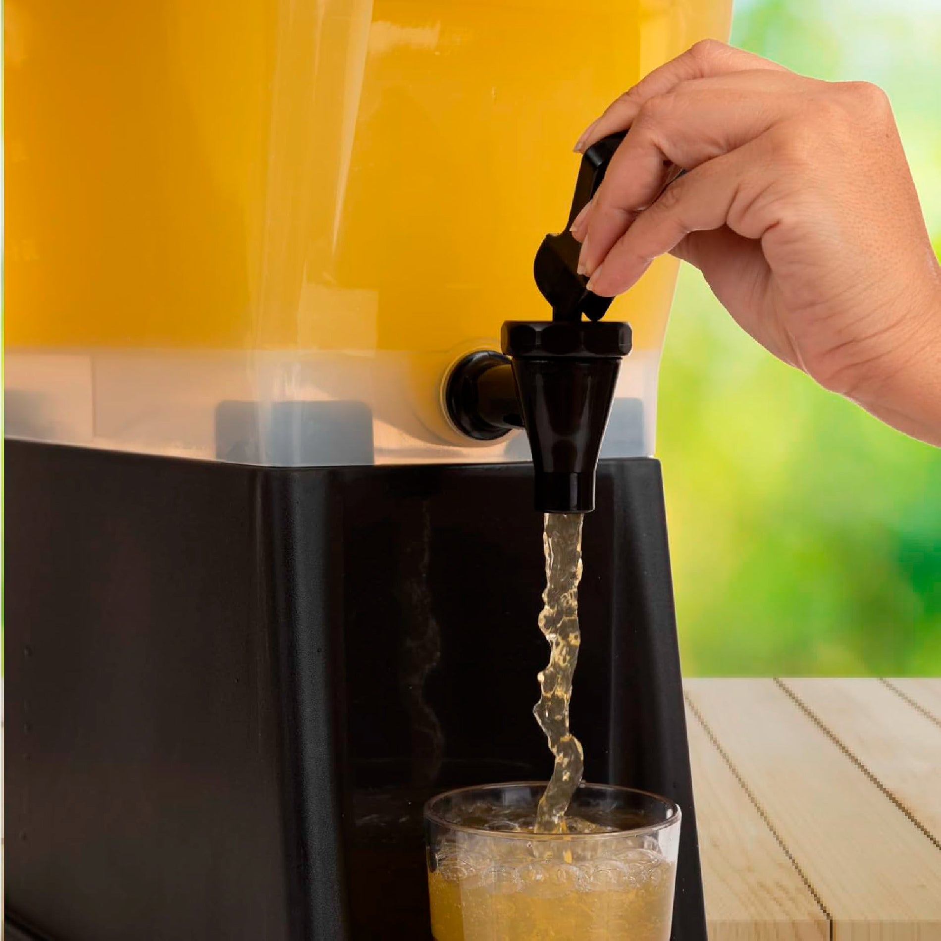 Dispensador de Bebidas de Polipropileno de 19 Litros con Válvula Manual Caledonia DISBE-19