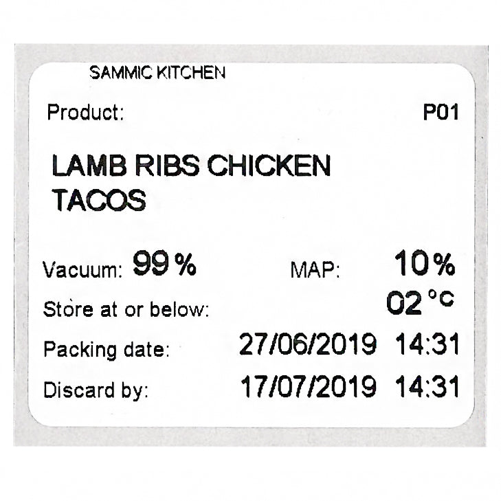 Impresora RB para empacadora Sammic - SU* 1140569