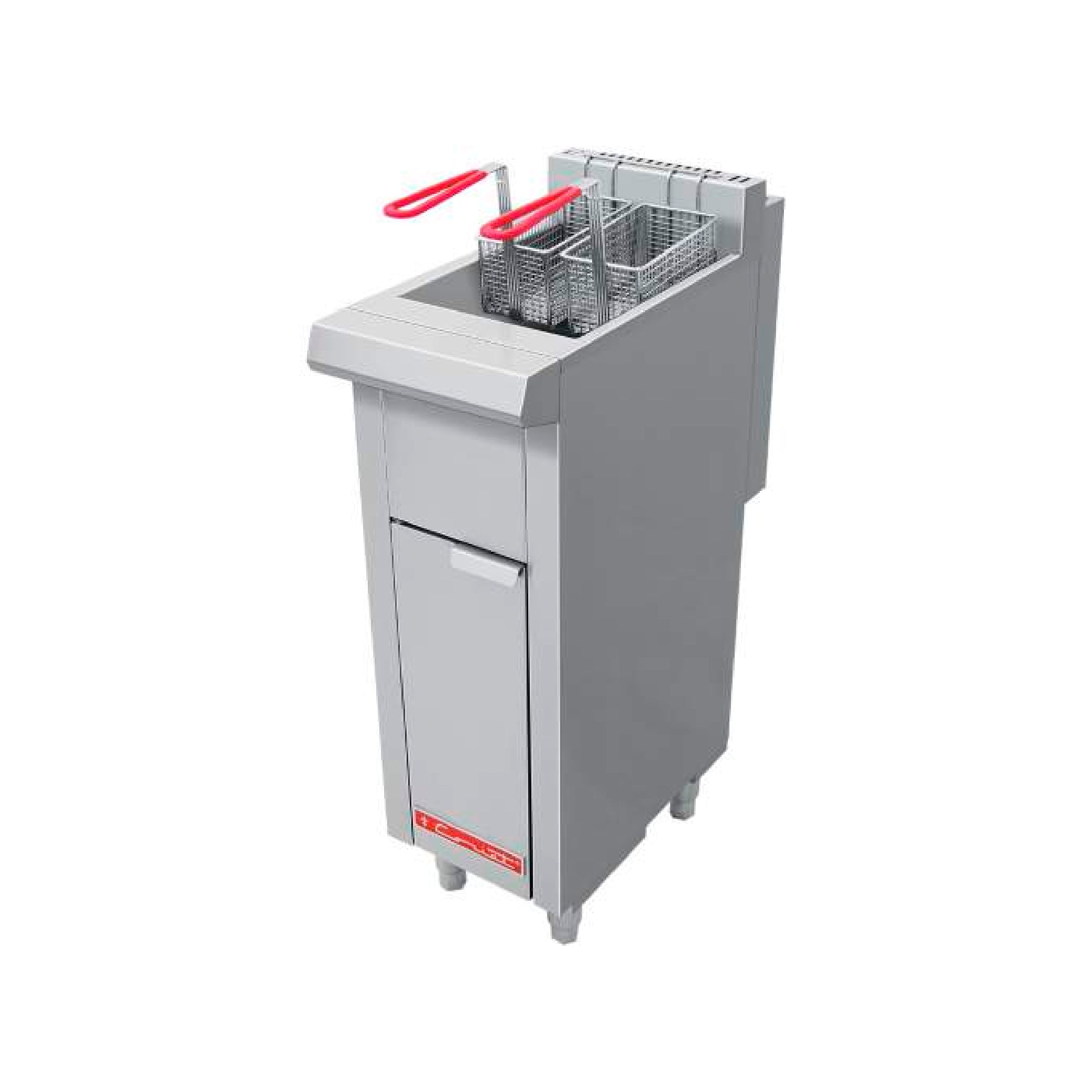 Freidora de piso a gas Coriat Modelo TURBO-20-3Q DE PISO MÁSTER