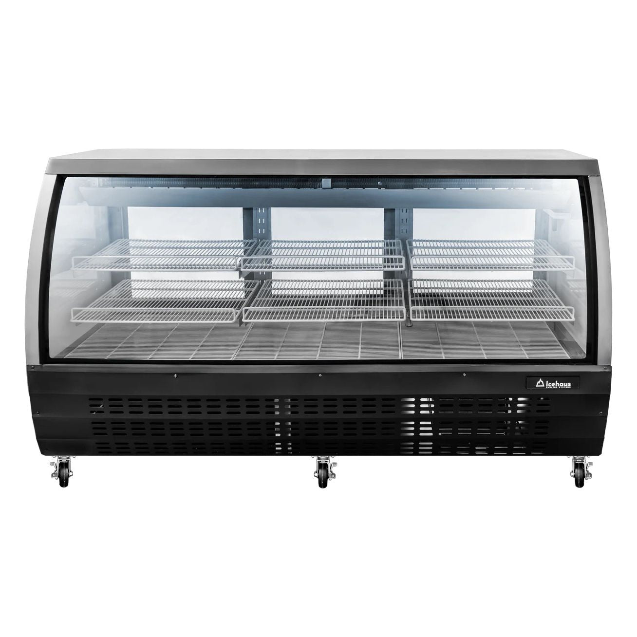 Vitrina Cremera Cristal Curvo, 3 Puertas, 15.3 Pies Drago VCI-163
