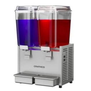 Dispensador de Bebidas 2 Tazones 18.9 lts D25-3 CRATHCO