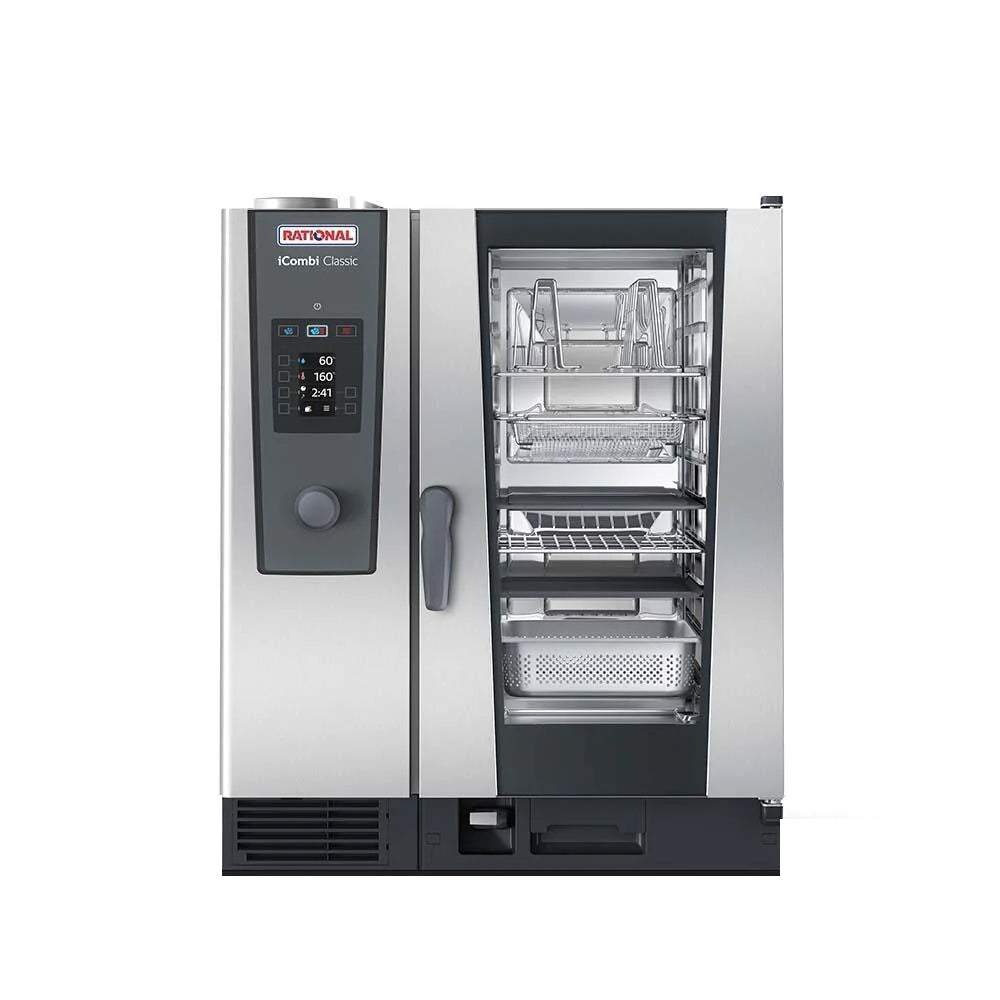 Horno Rational iCombi Classic a gas 10 niveles 1/1 GN modelo CD2GRRA.0001384