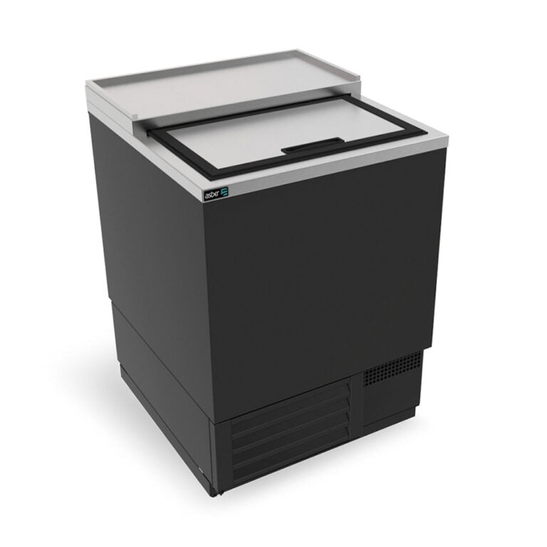 Congelador botellero glass froster vinil 63 cm. marca Asber modelo AGF-24 HC freeshipping - Innova FoodService