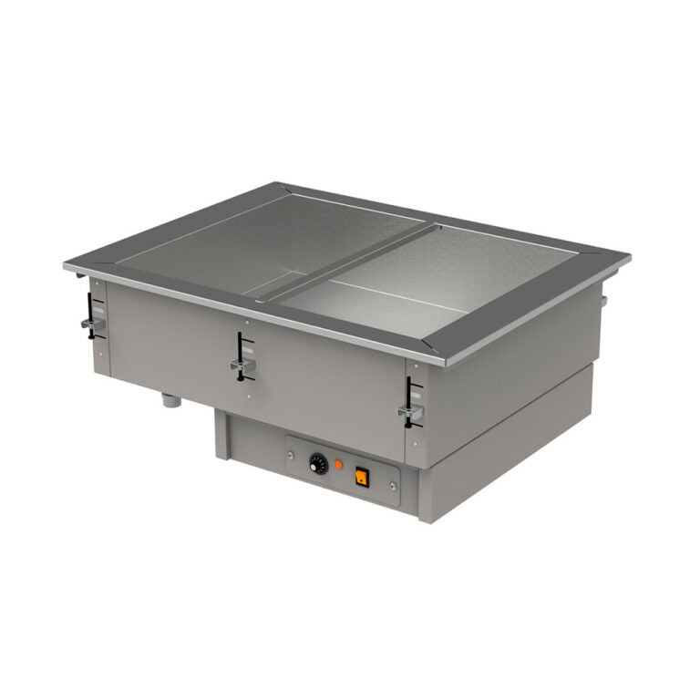 Baño María Eléctrico 2 enteros marca Edenox modelo DBM-211-S-W freeshipping - Innova FoodService