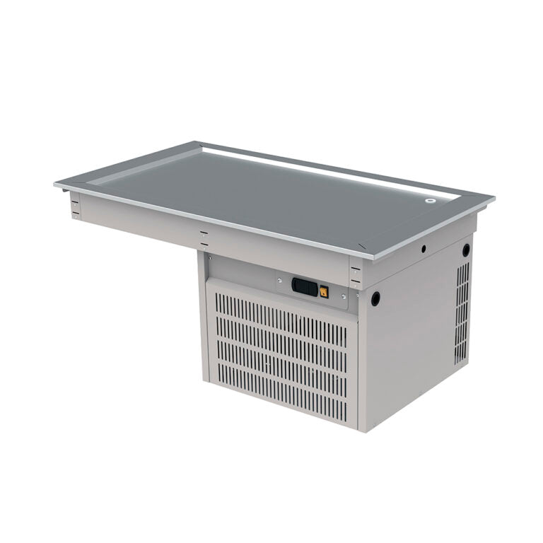 Placa refrigerada 3 enteros marca Edenox modelo DRFP-311-CU freeshipping - Innova FoodService