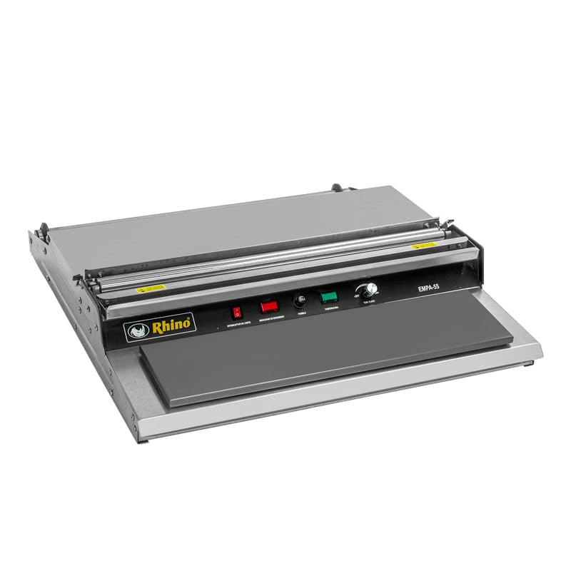 Maquinaria Comercial Rhino Empa-55 Emplayadora Alimentos Regulador Temperatura Rollo