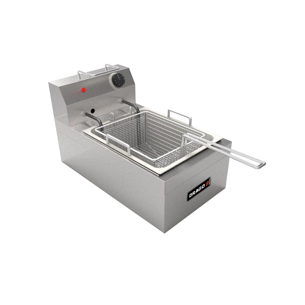 Freidor eléctrico de 5 litros Marca Drago Modelo FE-5 freeshipping - Innova FoodService