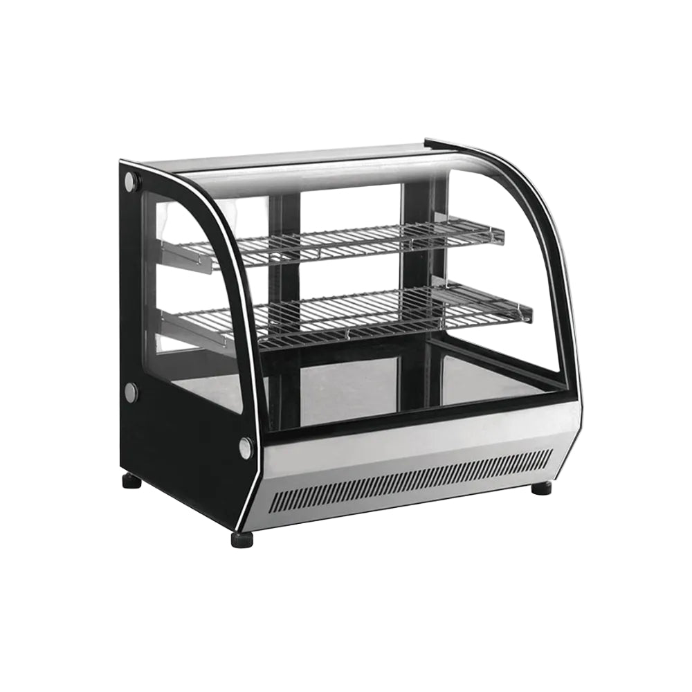 Vitrina exhibidora con cristal curvo marca MIGSA modelo GN-900CT freeshipping - Innova FoodService