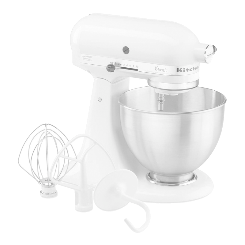Batidora clásica marca KitchenAid modelo K45SSWH freeshipping - Innova FoodService