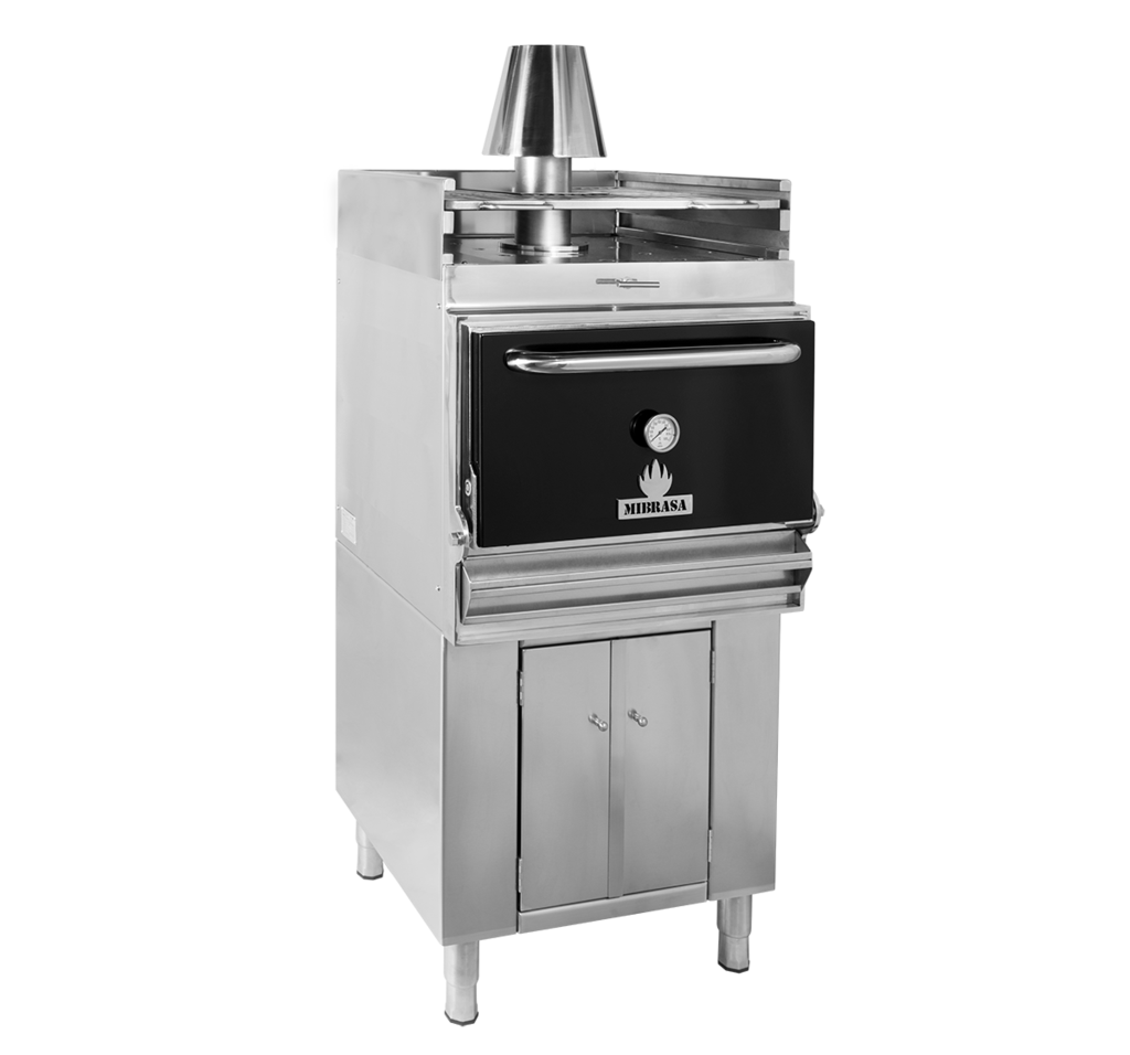 Horno sobre mostrador con armario bajo marca Mibrasa modelo HMBAB75 freeshipping - Innova FoodService