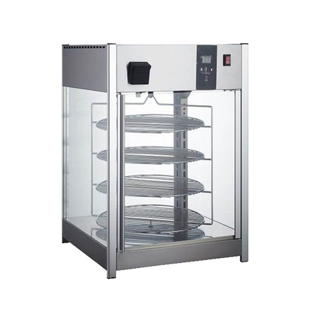 Exhibidor y calentador de pizzas con humedad Marca Migsa Modelo RTR-158L freeshipping - Innova FoodService