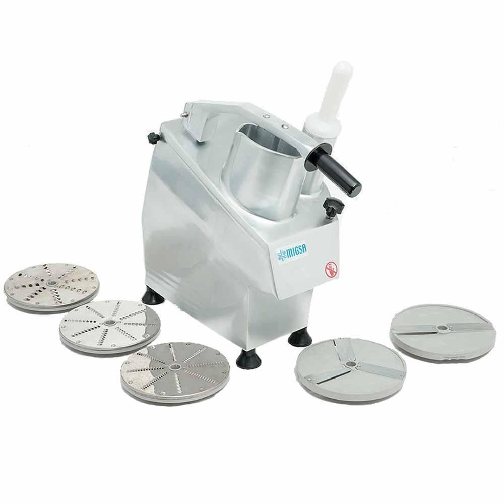 Procesador de vegetales 7 discos Marca Migsa Modelo HLC-300 freeshipping - Innova FoodService