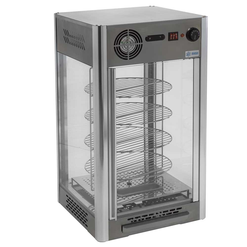 Exhibidor y calentador de pizza Marca Migsa Modelo RTR-108L freeshipping - Innova FoodService