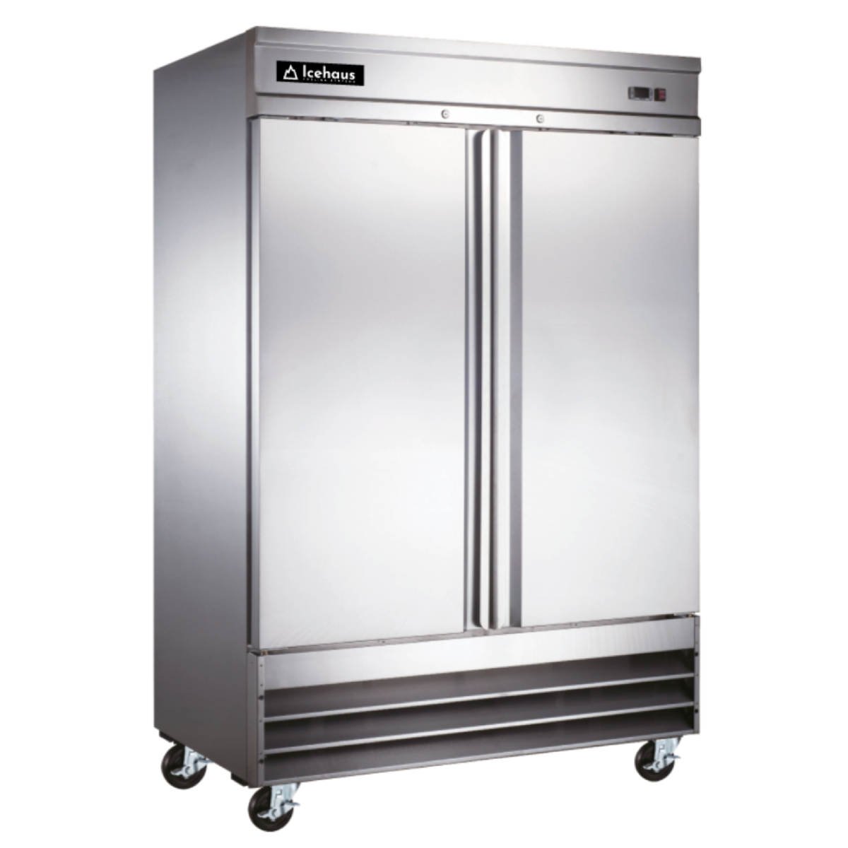 Refrigerador en Inoxidable de 49 pies Marca Icehaus Modelo RV-2PS-SS-01 freeshipping - Innova FoodService