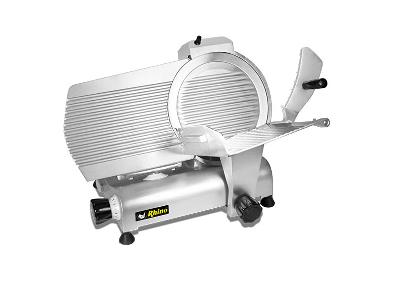 Maquinaria Comercial Rhino Sli-300 Rebanadora Con Cuchilla 300 Mm Embutidos Motor De 1/3 Hp