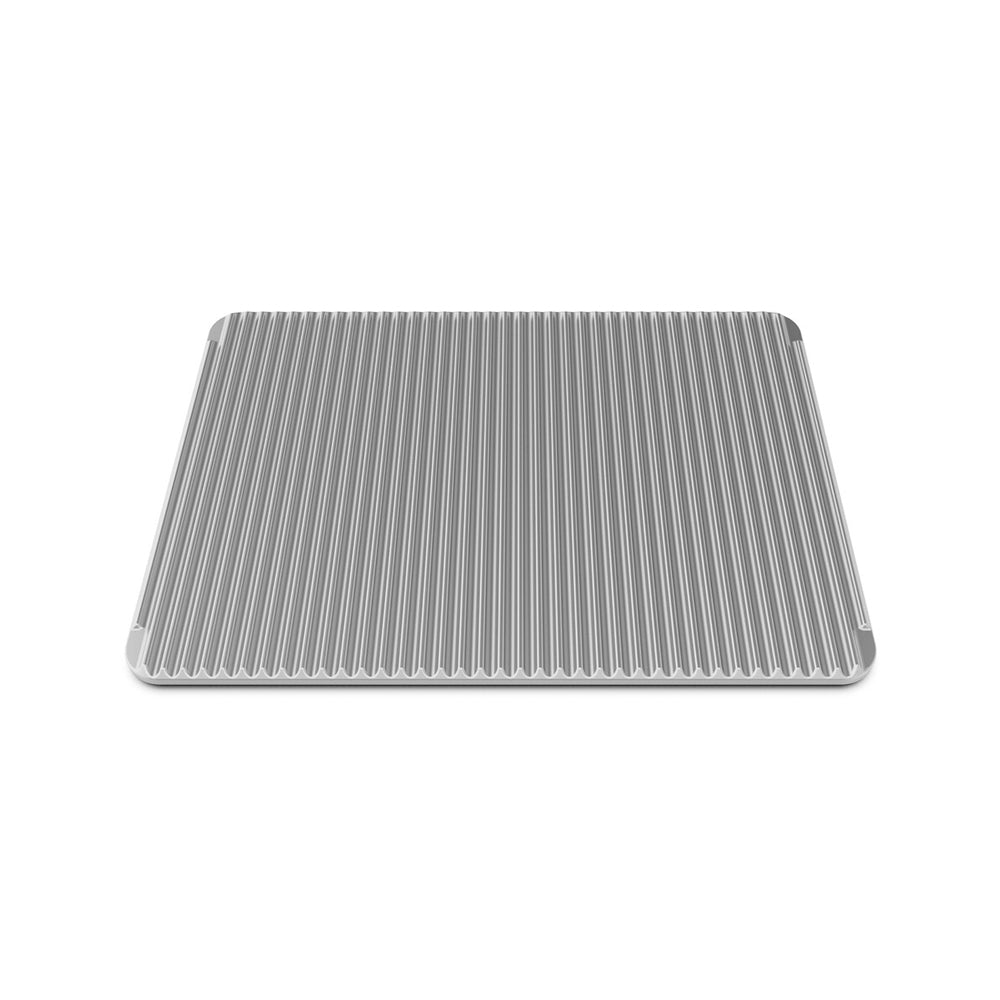 Plancha / parrilla de aluminio lisa-rayada Fakiro Unox modelo TG335