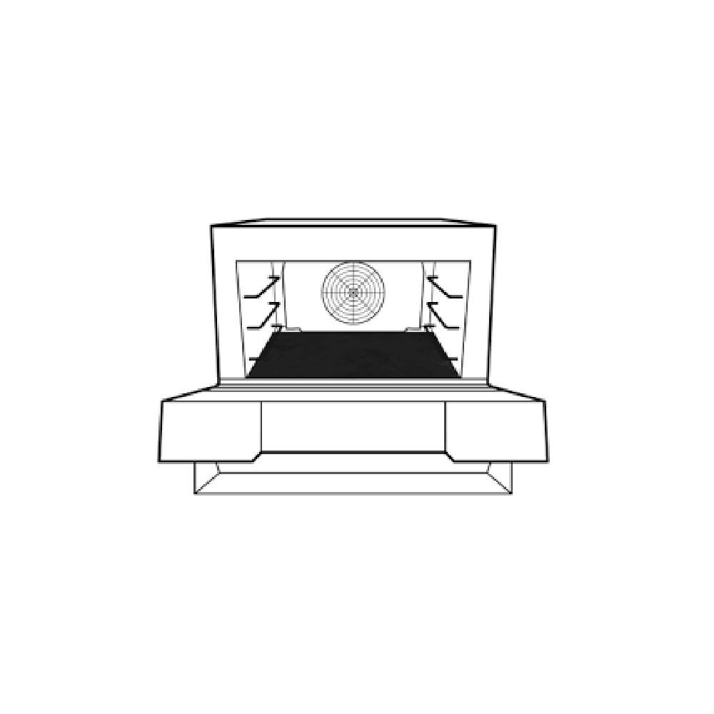 Hoja de cocción de teflón antiadherente Marca Unox Modelo TG365 freeshipping - Innova FoodService
