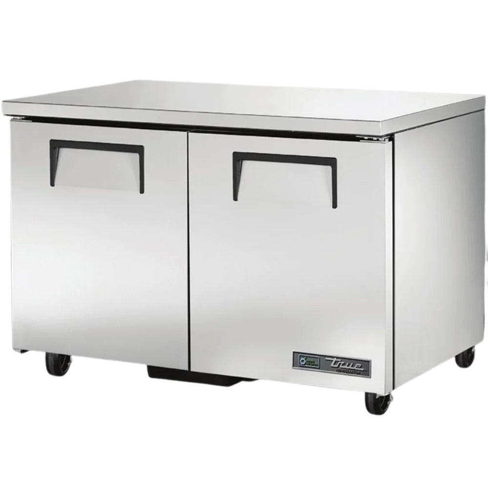 Mesa-Refrigerada-Bajo-Barra-TRUE-TUC-48-HC-2-Puertas-Solidas-Acero-Inoxidable