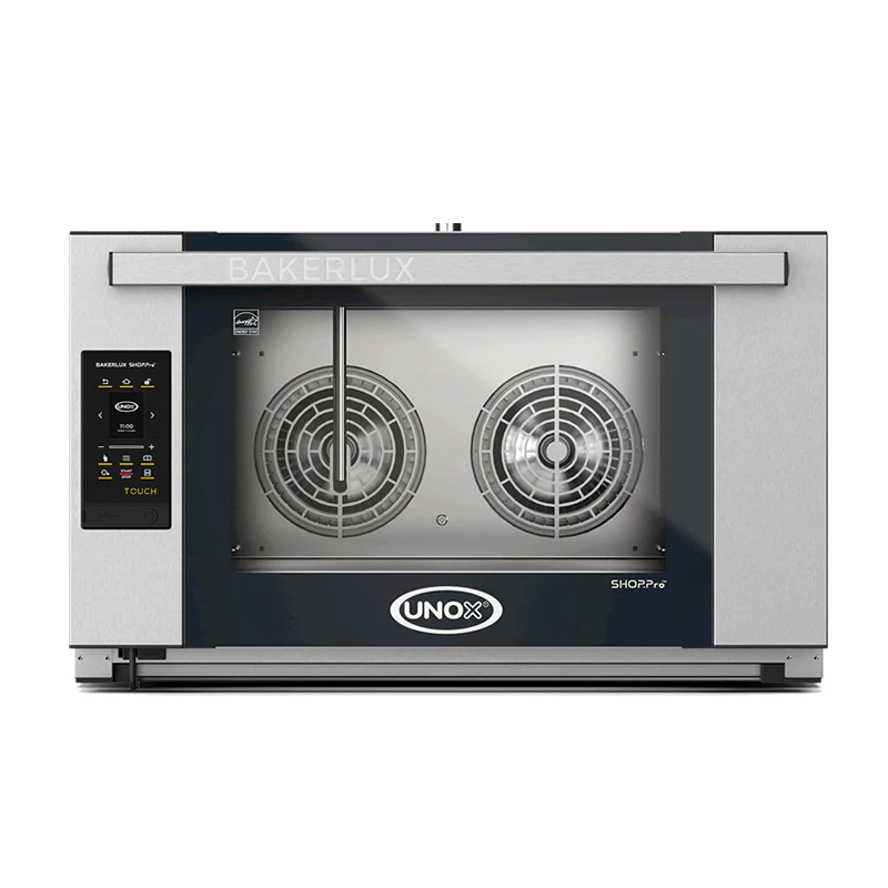 Horno de convección Unox Bakerlux Shop.pro 4 charolas modelo Rossella XAFT-04FS-ETDV Envío Gratis