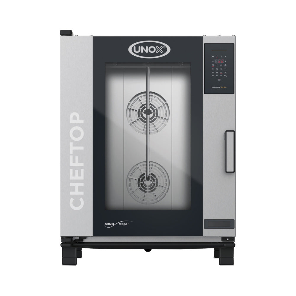 Horno Inteligente 10 niveles 1/1 GN eléctrico CHEFTOP MIND.Maps ZERO Marca UNOX Modelo XEVC-1011-EZRM freeshipping - Innova FoodService